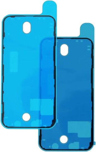 ملصق LCD لاصق مقاوم للماء مسبق القطع من MMOBIEL 2X متوافق مع iPhone 12/ iPhone 12 Pro - 6.1 بوصة أسود لإطار شاشة LCD بما في ذلك مجموعة أدوات in Saudi Arabia