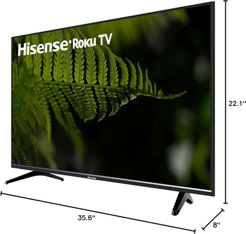تلفزيون هايسينس الذكي 40 بوصة 2K 1080p Full HD LCD LED H4030F سلسلة وضع الألعاب معدل الحركة 120 يعمل مع Alex وGoogle Assistant وApppIe Home وAirPIay، 40H4030F (متجدد) in Saudi Arabia