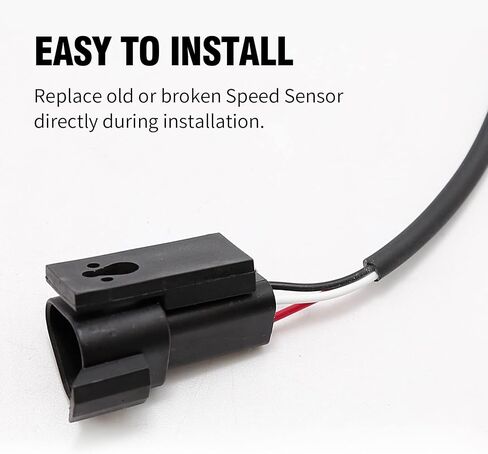 74430-00D Motorcycle Speed Sensor Compatible with 2000-2006 Harley Davidson Softail, Road King, Electra Glide, Fat Boy, Street Glide, Night Train - Replaces 74430-00A, 74430-00B, 74430-00C in Saudi Arabia