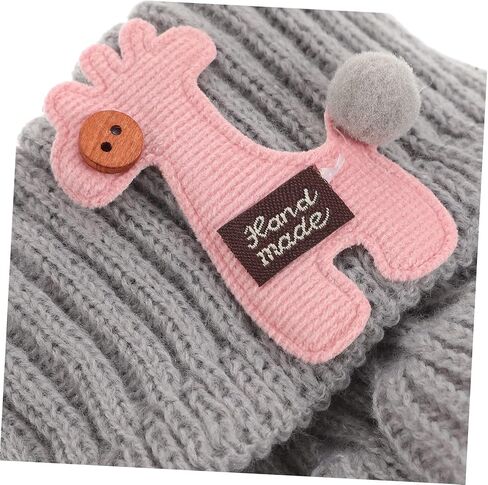 Kids Cartoon Knitted Scarf Neck Warmer for Winter Warm Toddler Scarf for Boys and Girls Fun Design in Saudi Arabia