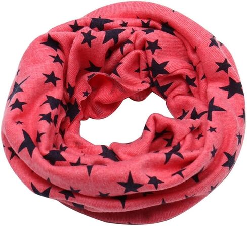 Scarf Child Kids Winter Warm Snood Scarf Shawl Boys Girls Neck Warm Neckerchief (Color: 7) (2) (7) in Saudi Arabia