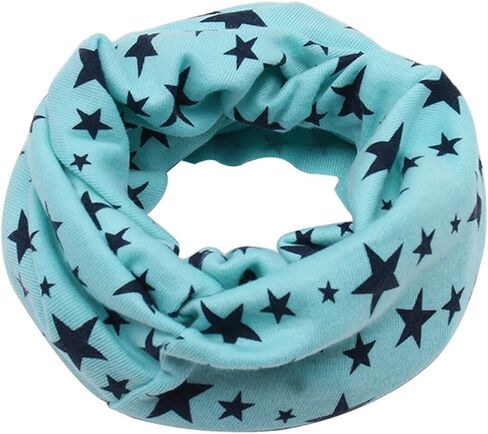 Scarf Child Kids Winter Warm Snood Scarf Shawl Boys Girls Neck Warm Neckerchief (Color: 7) (2) (White) in Saudi Arabia