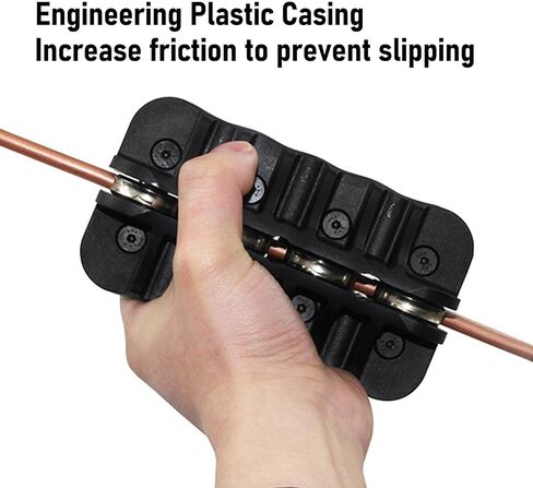 Asixxsix Handheld Tubing Straightener, Labor Saving Tube Straightening Tool for Brake Line Fuel Line Copper/Aluminum/Steel Coils,Brake Pipe Straightener in Saudi Arabia