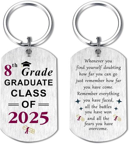 Class of 2024 Gifts- 2024 Graduation Keychain for Him Her- College High Middle School Master Senior University Grad for Women Men Boys Girls in Saudi Arabia