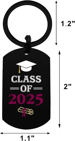 Class of 2024 Gifts- 2024 Graduation Keychain for Him Her- College High Middle School Master Senior University Grad for Women Men Boys Girls in Saudi Arabia