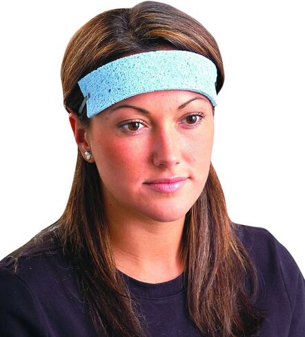 Value Cellulose Disposable Cooling Sweatband Yellow - 100 Pack in Saudi Arabia