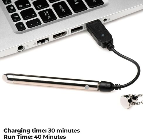 Charmed Silver 7X Vibrating Y Necklace for Women, Sexy Silver Bar Pendant with Chain Necklace, Rechargeable 2-in-1 Necklace Jewelry with Rhinestones in Saudi Arabia
