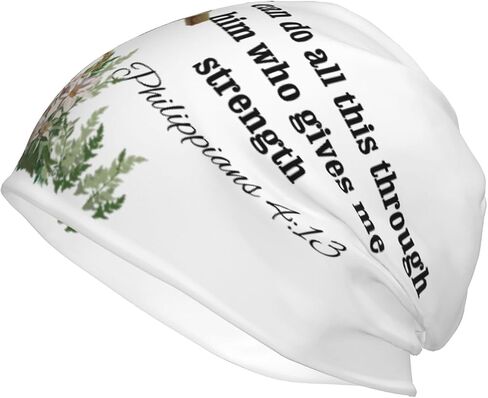 Jesus Bible Beanie Hat Jesus Beanie Cap Christian Knit Beanies Knit Bible Cap for Christian Women Men in Kuwait