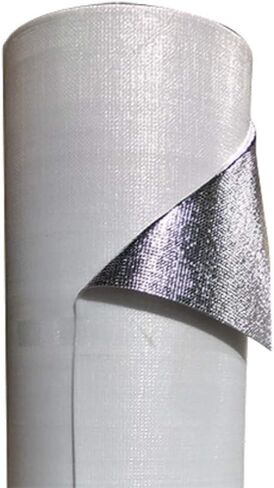 Reflective White Foam Insulation Heat Shield Thermal Insulation Shield 48"x4ft in Saudi Arabia