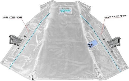 دانييل سمارت للسيدات للدراجات النارية من الجلد سترة جلد البقر الممتاز للسيدات مع الأربطة الجانبية والدواخات in Kuwait