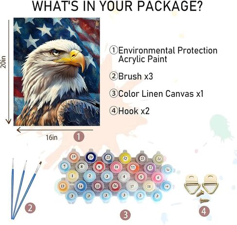 MBNTJHT DIY Easy Butterfly Paint by Numbers Kit for Adults, Flowers Paint by Number Kits on Canvas for Beginners,Acrylic Painting Kits for Home Wall Decor 16 X 20 Inch. in Saudi Arabia