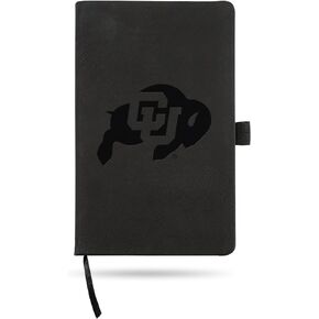 Rico Industries NCAA Colorado Buffaloes Laser Engraved Small Notepad Jounral/Notepad 8.25" x 5.25"- Office Accessory