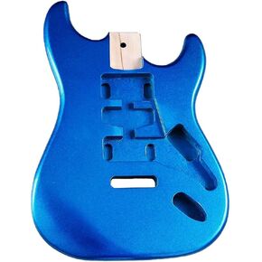 Electric Guitar Body for Fender ST Strat Guitar Accessory DIY Metal Blue Poplar HSH Guitar Body