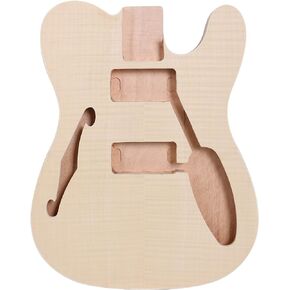 Unfinished Guitar Body Replacement Mahogany Maple wood For Tele Style Electric guitar