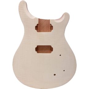 Yinfente Guitar Body Mahogany Maple wood For Electric Guitar Replacement Set in Style
