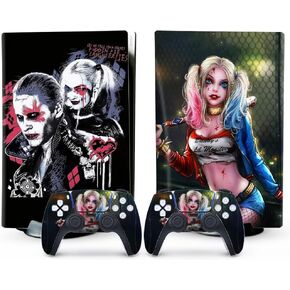 PS5 Skin - Disc Edition Console and Controller Accessories Cover Skins PS5 Controller Skin Gift ps5 Skins for Console Full Set PS5 Skin Spider Black and Red in Saudi Arabia