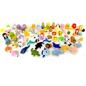 Iwako Erasers Animal Overstock (Pack of 20)