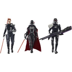 STAR WARS The Black Series Gaming Greats Second Sister, Cal Kestis, Purge Trooper, Jedi: Fallen Order 6 Inch Action Figure 3-Pack (Amazon Exclusive)
