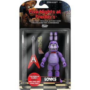 Funko 5" Articulated Action Figure: Five Nights at Freddy's (FNAF) - Bonnie The Rabbit - Collectible - Gift Idea - Official Merchandise - for Boys, Girls, Kids & Adults - Video Games Fans