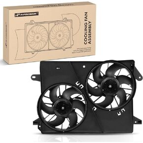 A-Premium Engine Radiator Cooling Fan Assembly Compatible with Select Dodge & Chrysler Models - Charger 2006-2008, Challenger 2008, Magnum 2005-2008, 300 2005-2008