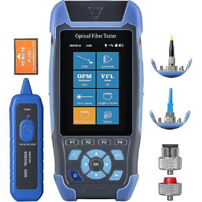OTDR A-900D UPC Interface 9 in 1 Multifunctional Fiber Optic Tester 60KM 24/22dB with SC/FC/ST/LC Adapter Built-in OPM OLS 1310 1550nm LED RJ45 Tester VFL 10km in Saudi Arabia