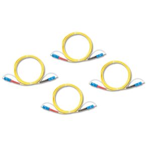 Fluke Networks SRC-9-SCSC-KIT Singlemode Test Reference Cord Kit for Optical Loss Testing of SC Terminated Fibers