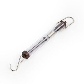 Newton Force Meter Spring Scale - Max Capacity 1000g/10N, Dual Scale Labeled Brown Scale (1)