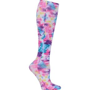 Cherokee Comfortsupport Women Knee High 8-15 mmHg Compression Socks, Plus, Wild Abstract - Wild Abstract,Plus
