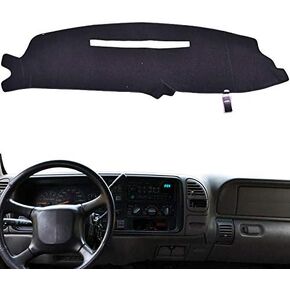 XUKEY Dash Cover Custom Fit for 1997-2000 Chevy Chevrolet/GMC C1500 C2500 C3500 K1500 K2500 K3500, 1997-1999 GMC Yukon/Chevy Tahoe Dashboard Cover Mat Pad