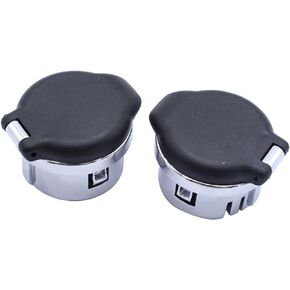 2 PCS Dash Power Outlet Cover 20983936 25793816 Fit For Chevy Chevrolet Silverado GMC Sierra