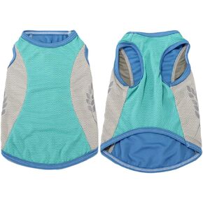 Dog Clothes Cooling Shirts for Small Dogs Boy Girl Yorkie Chihuahua,Summer Dog Cooling Vest Breathable Pet Mesh T-Shirts Quick Dry Doggy Clothes for Small Medium Large Dogs Apparel