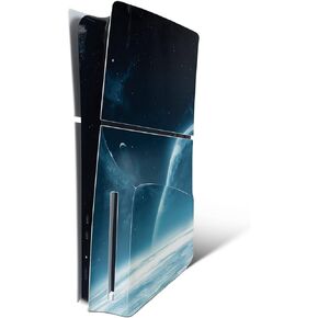 MightySkins Skin Compatible with Playstation 5 Slim Disk Edition Bundle - Time Lord Box | Protective, Durable, and Unique Vinyl Decal wrap Cover | Easy to Apply | Made in The USA