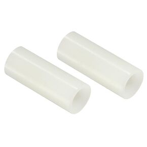 PATIKIL Round Spacer Washer, 100 Pack Nylon 5mm ID x 7mm OD x 20mm L for M5 Screws Block 3D Printer TV Wall Mounting Electrical Outlet, White