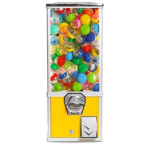 Vending Machine - Big Capsule Vending Machine - Prize Machine - Commercial Vending Machine for 2 Inch Round Capsules Gumballs Bouncy Balls - Blue