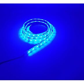 Marine Submersible LED Light Strip 12V 4ft Blue, LED Rope Lights, Waterproof Led Lights,