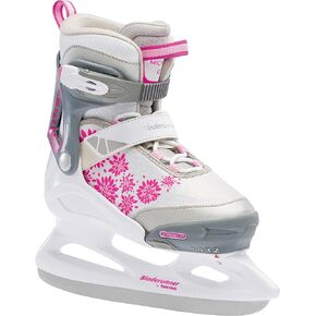 Bladerunner Ice by Rollerblade Micro Ice Girls, Junior, Adjustable, Pink and White, Ice Skates