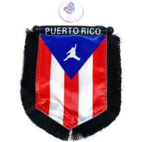 Puerto Rico flag for car accessories Reggaeton NYRican Hip Hop NY Rican flag Boricua PR Puerto RIcan flag for cars accessory interior fashion design Clothing Home Automobiles sticker decals design