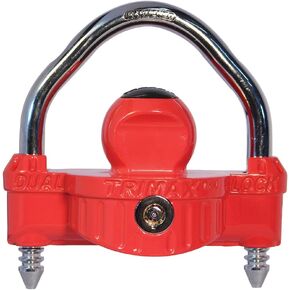 TRIMAX UMAX25D Universal Dual Purpose Narrow Body Trailer Coupler and U-Lock