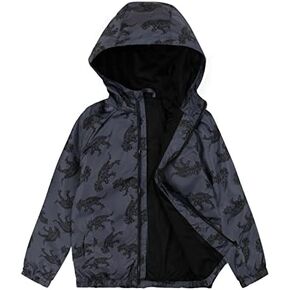 SNOW DREAMS Boys Rain Jackets Lighweight Spring Jacket Raincoat Waterproof Rain Coats Windbreaker