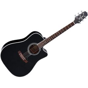 Takamine EF341SC Legacy Series Acoustic-Electric Guitar Black