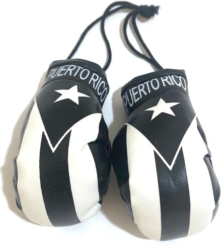 Puerto Rico Flags for cars Puerto Rican Boxing Glove Boricua pride PR Style Black flag Autos or Home Sticks to Glass Quick and Easy in Saudi Arabia