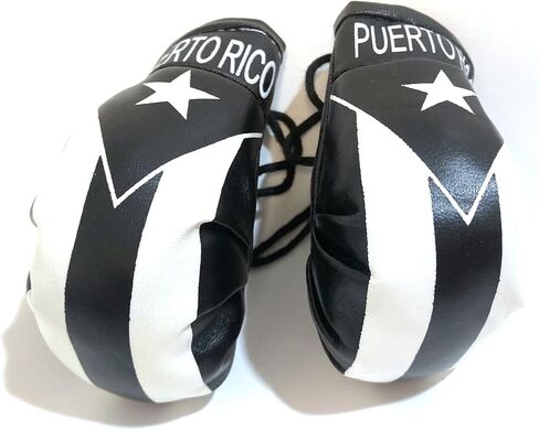 Puerto Rico Flags for cars Puerto Rican Boxing Glove Boricua pride PR Style Black flag Autos or Home Sticks to Glass Quick and Easy in Saudi Arabia