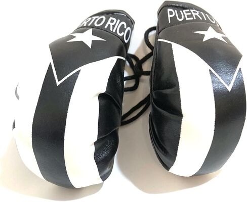 Puerto Rico Flags for cars Puerto Rican Boxing Glove Boricua pride PR Style Black flag Autos or Home Sticks to Glass Quick and Easy in Saudi Arabia