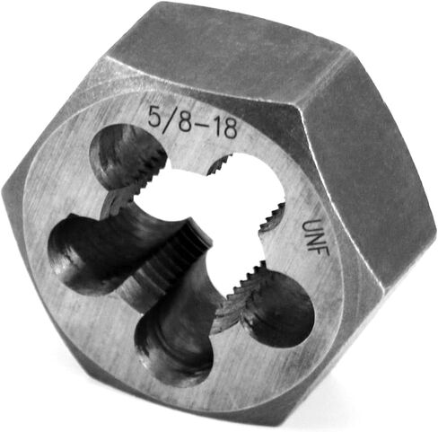 قالب QWORK سداسي الشكل 5/8-18 من الفولاذ الكربوني UNF، متين لاستخراج قالب الصنبور in Kuwait