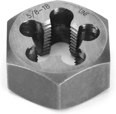 قالب QWORK سداسي الشكل 5/8-18 من الفولاذ الكربوني UNF، متين لاستخراج قالب الصنبور in Kuwait