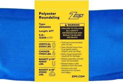 Zip's Endless Loop Round Slings (10 ft Green) in Saudi Arabia