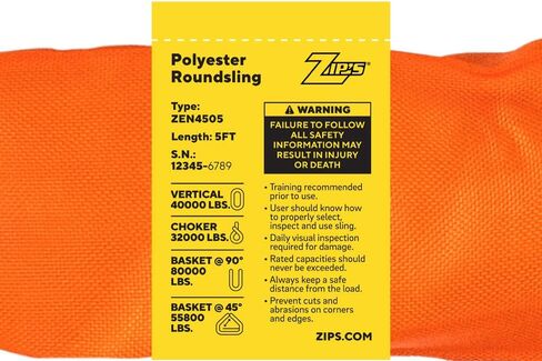 Zip's Endless Loop Round Slings (10 ft Green) in Saudi Arabia