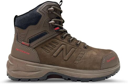 New Balance Calibre Composite Toe Men's Industrial & Construction Boots, Chocolate, Size 10.5, Wide, Comfortable and Lightweight Work Boots for Men in Saudi Arabia
