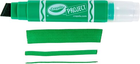 Crayola XL Poster Markers, Assorted Classic Colors, School Supplies, 4 Count (Pack of 2) in Saudi Arabia