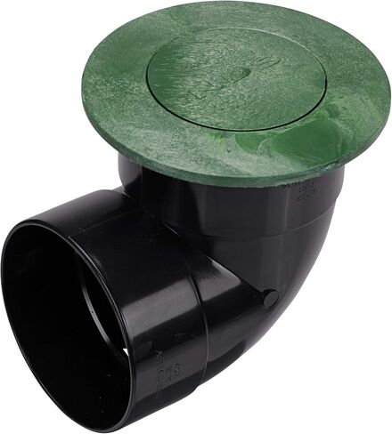NDS 322G* باعث الصرف المنبثق مع الكوع، يناسب أنابيب الصرف الصحي والصرف مقاس 3 بوصات، ويعمل مع أنظمة الصرف بما في ذلك أحواض الصيد ومصارف القنوات، أخضر in Saudi Arabia